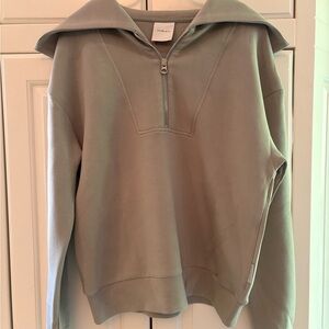 Varley half zip sweatshirt